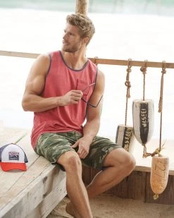 Flag & Anthem Men BRETTON CAMO STRETCH SHORT - 10