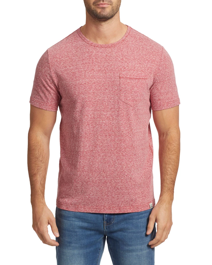 Flag & Anthem BISCOE STRIPED CREWNECK TEE 1 Flag & Anthem BISCOE STRIPED CREWNECK TEE