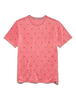 Flag & Anthem Men JAYTON PALM BURNOUT TEE