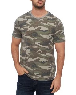 Flag & Anthem ARCHIE CAMO BURNOUT TEE