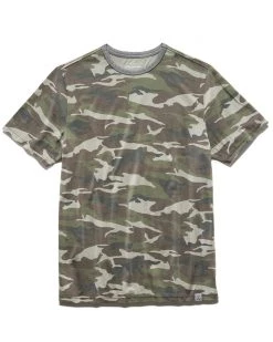 Flag & Anthem ARCHIE CAMO BURNOUT TEE