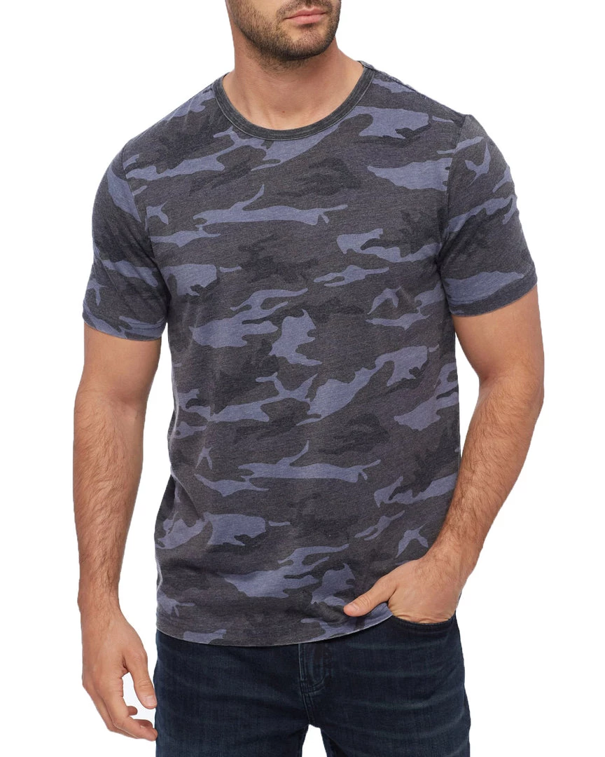 Flag & Anthem ARCHIE CAMO BURNOUT TEE Men 1 Flag & Anthem ARCHIE CAMO BURNOUT TEE Men