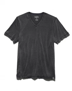 Flag & Anthem Men CHATHAM BURNOUT SLUB V-NECK TEE BIG & TALL