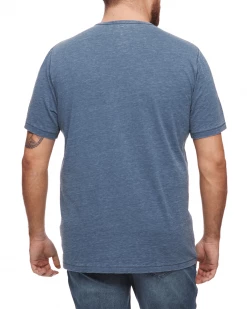 Flag & Anthem Men CHATHAM BURNOUT SLUB V-NECK TEE BIG & TALL