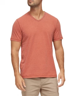 Flag & Anthem CHATHAM BURNOUT SLUB V-NECK TEE Men
