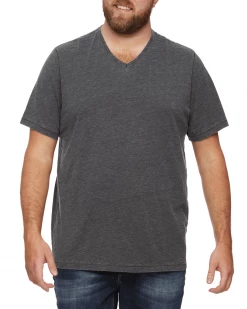 Flag & Anthem Men CHATHAM BURNOUT SLUB V-NECK TEE BIG & TALL