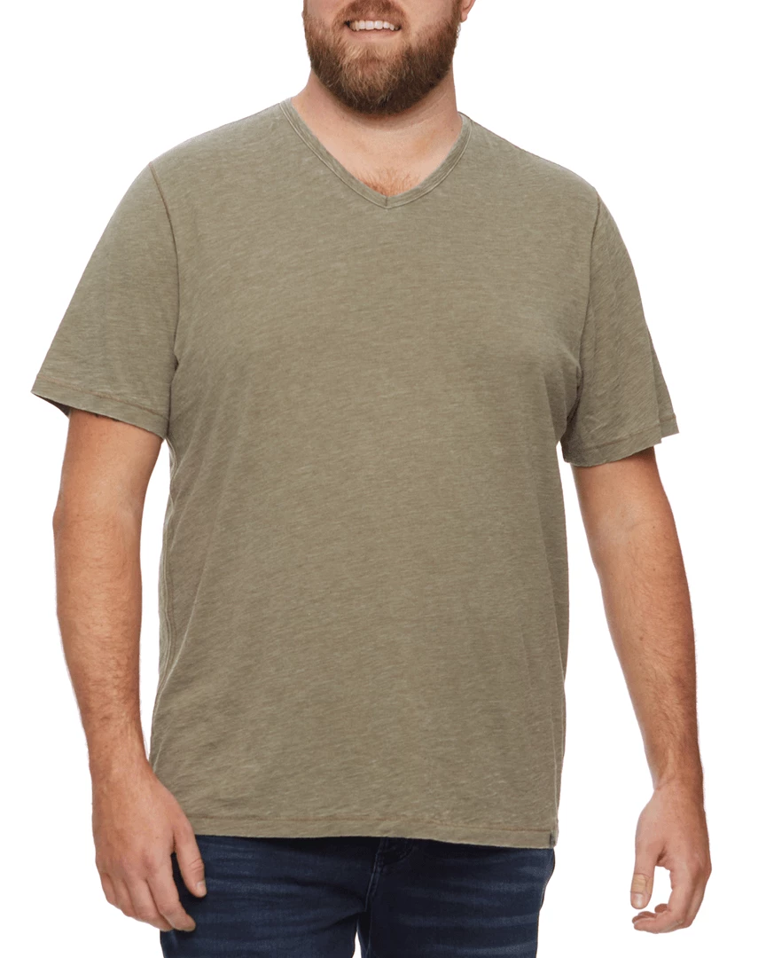 Flag & Anthem CHATHAM BURNOUT SLUB V-NECK TEE BIG & TALL 1 Flag & Anthem CHATHAM BURNOUT SLUB V-NECK TEE BIG & TALL