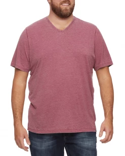 Flag & Anthem CHATHAM BURNOUT SLUB V-NECK TEE BIG & TALL