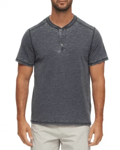 Flag & Anthem CHATHAM BURNOUT SLUB SS HENLEY Men