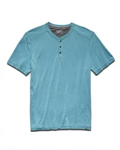 Flag & Anthem CHATHAM BURNOUT SLUB SS HENLEY Men