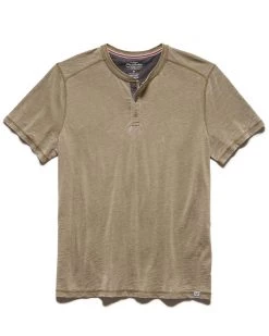 Flag & Anthem CHATHAM BURNOUT SLUB SS HENLEY BIG & TALL Men