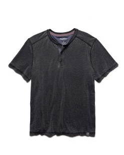 Flag & Anthem CHATHAM BURNOUT SLUB SS HENLEY Men
