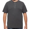 Flag & Anthem CHATHAM BURNOUT SLUB SS HENLEY BIG & TALL Men
