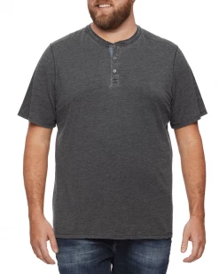 Flag & Anthem CHATHAM BURNOUT SLUB SS HENLEY BIG & TALL Men