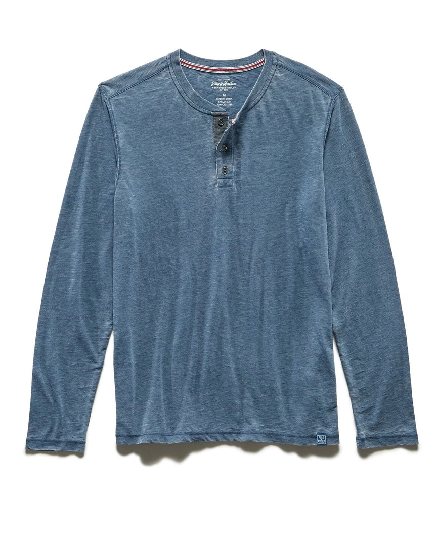 Flag & Anthem CHATHAM BURNOUT SLUB HENLEY TALL 2 Flag & Anthem CHATHAM BURNOUT SLUB HENLEY TALL