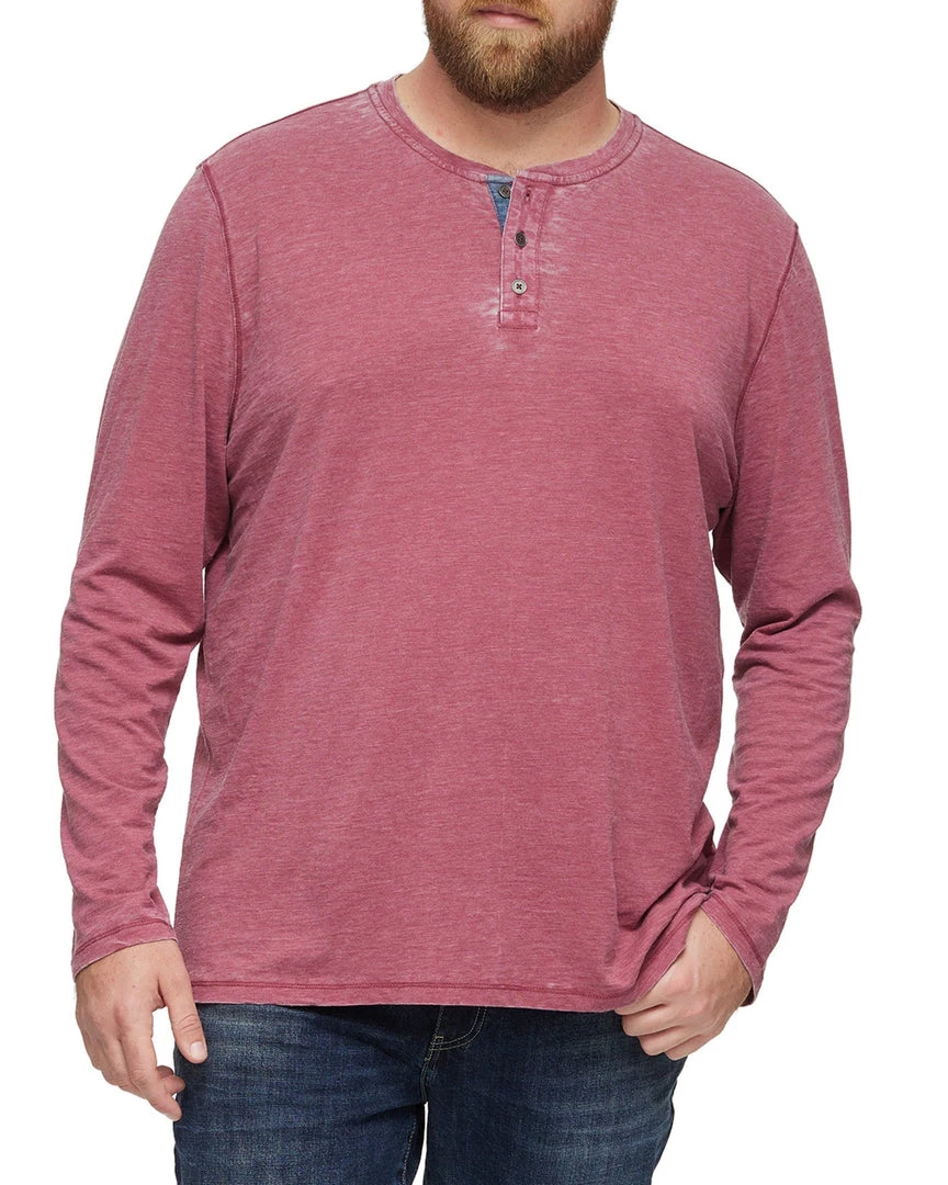 Flag & Anthem Men CHATHAM BURNOUT SLUB HENLEY BIG & TALL 4 Flag & Anthem Men CHATHAM BURNOUT SLUB HENLEY BIG & TALL