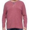Flag & Anthem Men CHATHAM BURNOUT SLUB HENLEY BIG & TALL