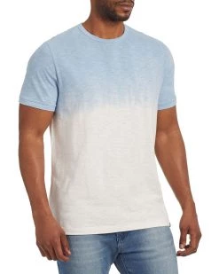 Flag & Anthem Men CONCORD SLUB DIP-DYE CREWNECK TEE