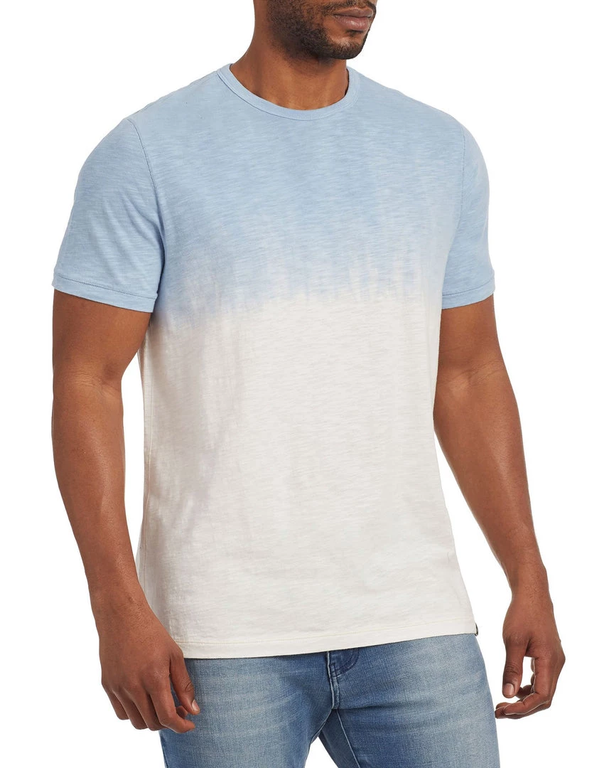 Flag & Anthem Men CONCORD SLUB DIP-DYE CREWNECK TEE 1 Flag & Anthem Men CONCORD SLUB DIP-DYE CREWNECK TEE