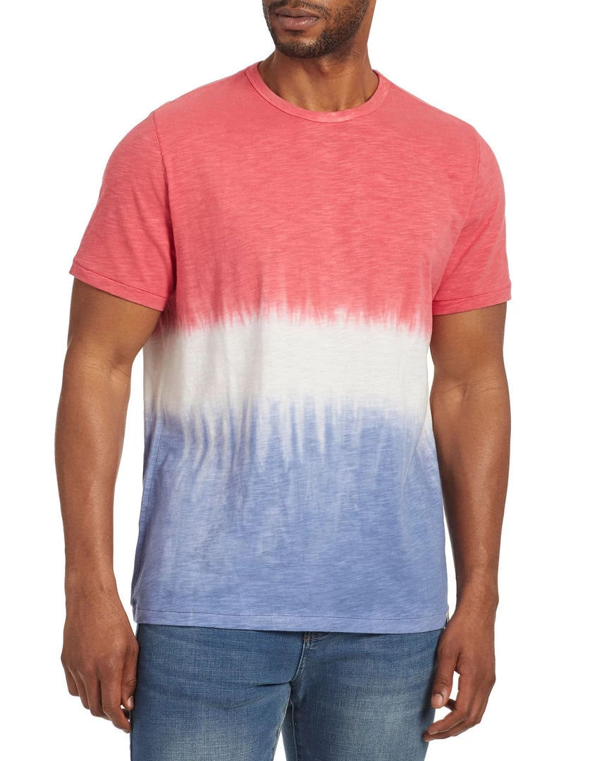 Flag & Anthem Men CONCORD SLUB DIP-DYE CREWNECK TEE 1 Flag & Anthem Men CONCORD SLUB DIP-DYE CREWNECK TEE