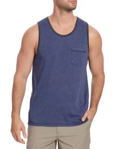 Flag & Anthem KRAMER BURNOUT POCKET TANK Men