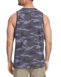 Flag & Anthem MALTA BURNOUT CAMO POCKET TANK Men 5 Flag & Anthem MALTA BURNOUT CAMO POCKET TANK Men