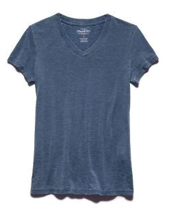 Flag & Anthem Women BREVARD BURNOUT V-NECK TEE