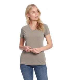 Flag & Anthem Women BREVARD BURNOUT V-NECK TEE