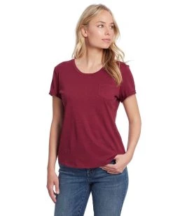 Flag & Anthem CORDELIA SLUB SCOOPNECK TEE Women