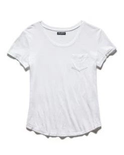 Flag & Anthem CORDELIA SLUB SCOOPNECK TEE Women