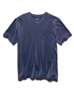 Flag & Anthem Men KINSTON BURNOUT V-NECK TEE