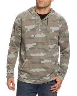 Flag & Anthem Men DUNBARTON CAMO BURNOUT HOODIE