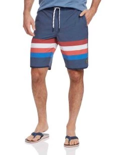 Flag & Anthem HAWKINS STRIPED SWIM SHORT - 10" INSEAM Men