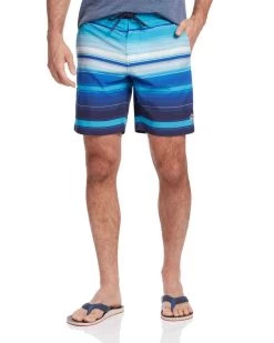 Flag & Anthem BEECH STRIPED BOARD SHORT - 8" INSEAM