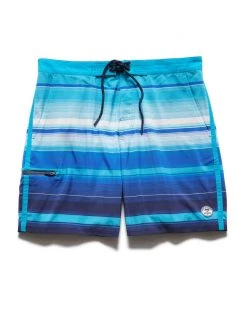 Flag & Anthem BEECH STRIPED BOARD SHORT - 8" INSEAM