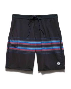 Flag & Anthem Men ROCKAWAY STRIPED BOARD SHORT - 10" INSEAM