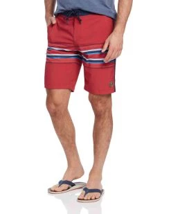 Flag & Anthem Men ROCKAWAY STRIPED BOARD SHORT - 10" INSEAM