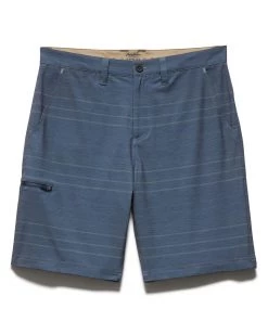 Flag & Anthem Men MADEFLEX STRIPED ANY-WEAR HYBRID SHORT - 10" INSEAM