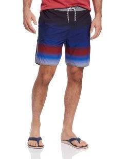 Flag & Anthem Men BELLPORT STRIPED SWIM SHORT - 8" INSEAM