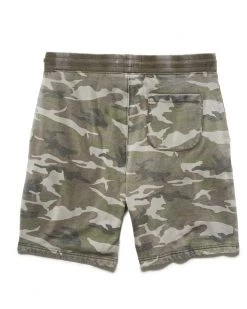 Flag & Anthem JUDSON CAMO BURNOUT SWEATSHORT - 8