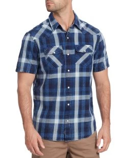 Flag & Anthem Men ALPINE VINTAGE WASHED WESTERN SHIRT