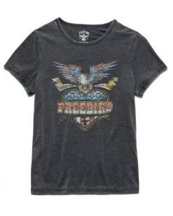 Flag & Anthem FREE BIRD BURNOUT TEE Women