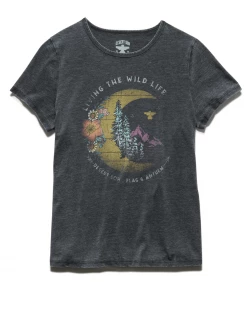 Flag & Anthem Men WILD LIFE BURNOUT TEE