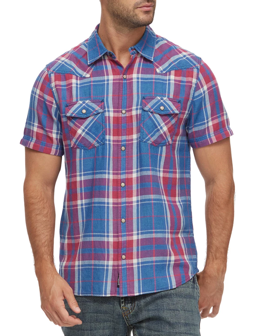 Flag & Anthem MUNFORD VINTAGE WASHED WESTERN SHIRT Men 1 Flag & Anthem MUNFORD VINTAGE WASHED WESTERN SHIRT Men