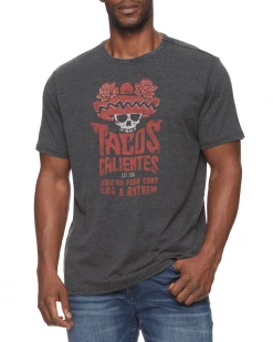 Flag & Anthem TACOS CALIENTE BURNOUT TEE