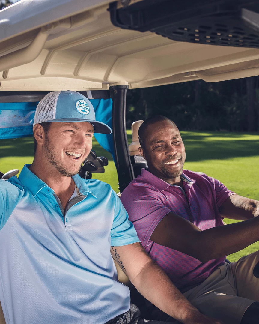 Flag & Anthem DOUBLE PALM TREE TRUCKER HAT 3 Flag & Anthem DOUBLE PALM TREE TRUCKER HAT