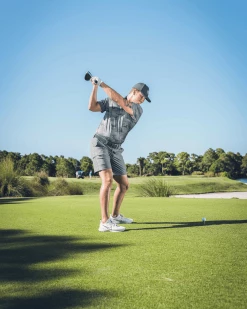 Flag & Anthem Men DESTIN CAMO PERFORMANCE POLO 15 Flag & Anthem Men DESTIN CAMO PERFORMANCE POLO