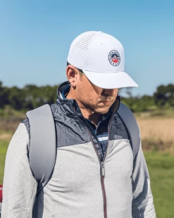 Flag & Anthem Men ICON PERFORMANCE GOLF HAT