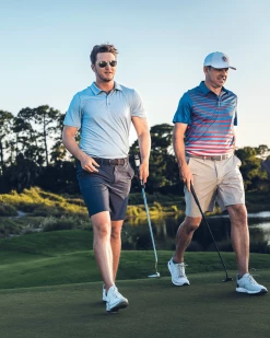 Flag & Anthem JUPITER OMBRE PERFORMANCE POLO Men