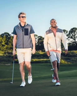 Flag & Anthem MADEFLEX MOVEMENT COLORBLOCK FULL-ZIP MOCKNECK JACKET